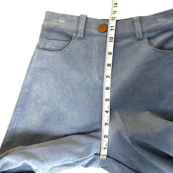 Smash + Tess NWT City Wide Leg Cordory Ankle Grazers in Pacific Blue size XXS - Picture 11 of 12